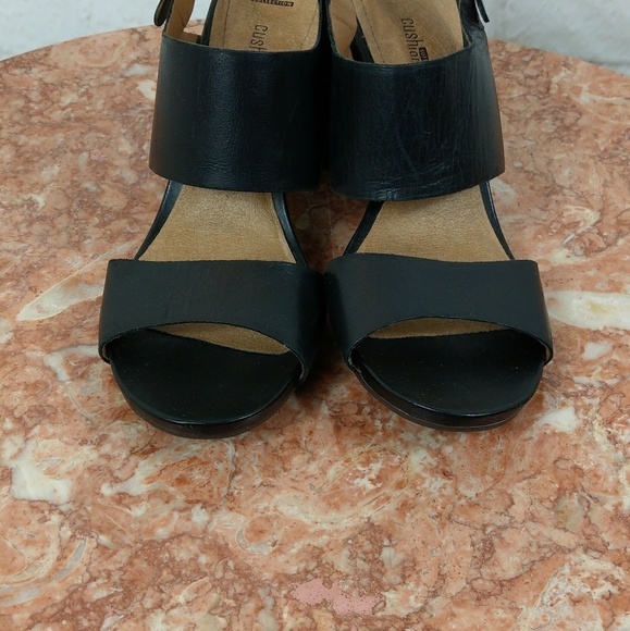 Clark's collection soft cushion black leat… - Picture 3 of 8